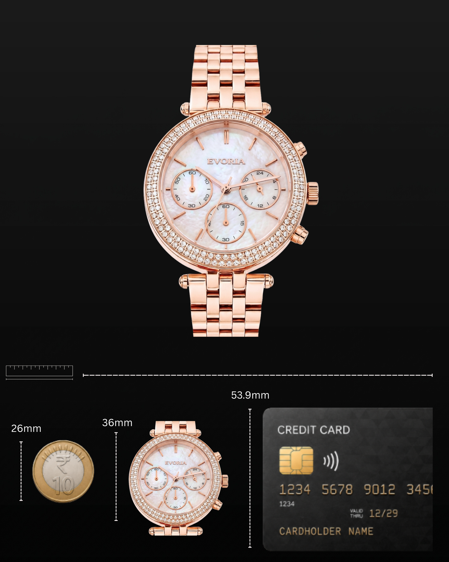 CLERISSE | MOP (Rose Gold)